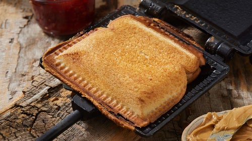 Campfire Grilled Cheese Sandwiches - Pie Iron or Griddle