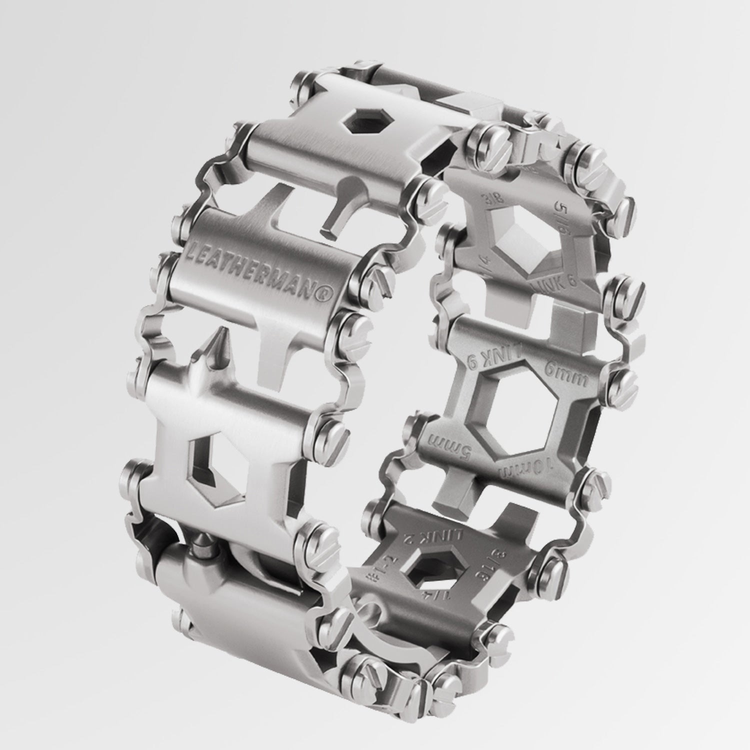 Seldom are we surprised by a multitool. But we've done a double-take with the Leatherman Tread, which is designed to be worn around the wrist like a luxury watch. Read more.