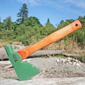 Yes, a hatchet can serve as an important survival tool (think: building shelter, chopping firewood, cutting meat). But this one from Treeline Outdoors would look just as good on a mantle as in the back of a truck. Read more.