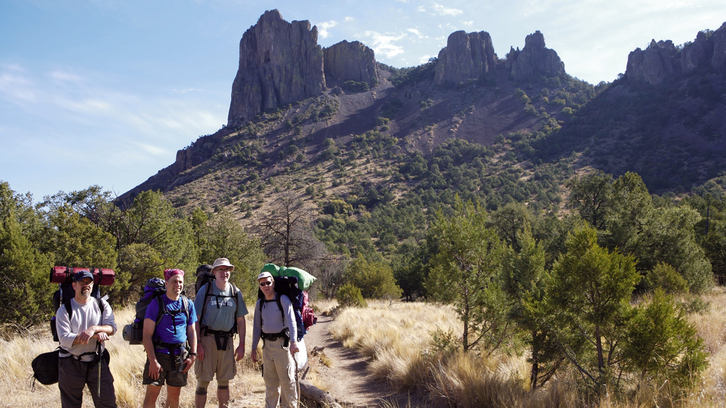 Big Bend National Park features 150 miles of trails.
