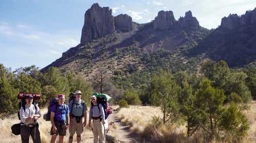 Big Bend National Park features 150 miles of trails.