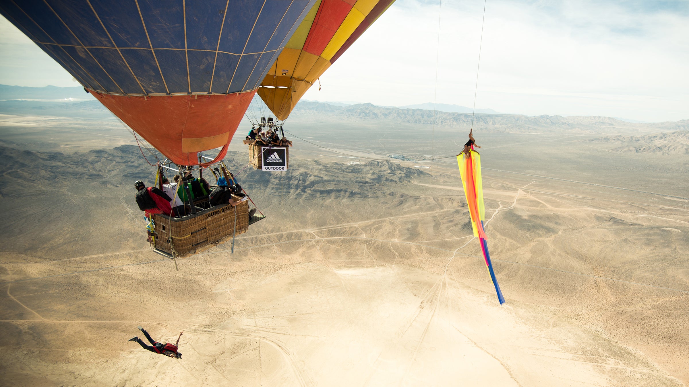“Every time you fall, you’re kind of giving up a little, and there’s kind of a release. I see a lot of people smiling when they’re falling because they are happy,” Rogers says.