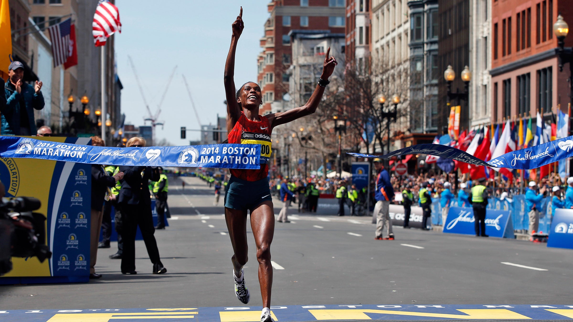 Rita Jeptoo, of Kenya, won the women's division of the 118th Boston Marathon in April 2014. In September 2014 it came out that she tested positive for EPO.