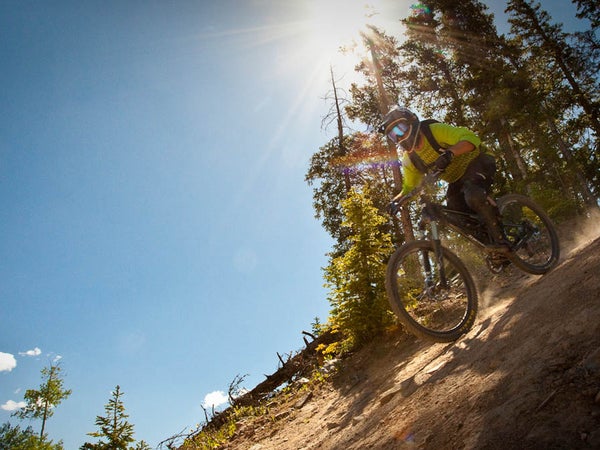 Less expensive hardtails work well on smooth trails, but they don't stand up on trickier terrain the way a full suspension bike does.