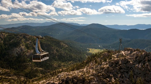 The gondola would make Squaw Valley/Alpine Meadows the largest ski area in California.