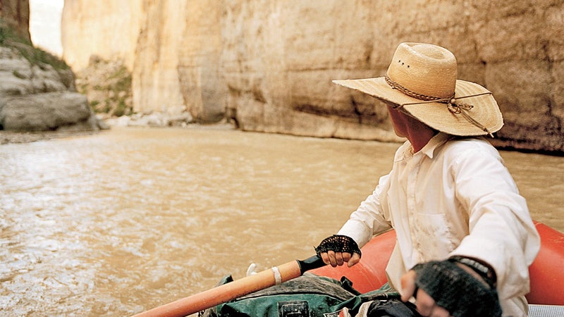 Rafting the Rio Grande in Big Bend National Park.