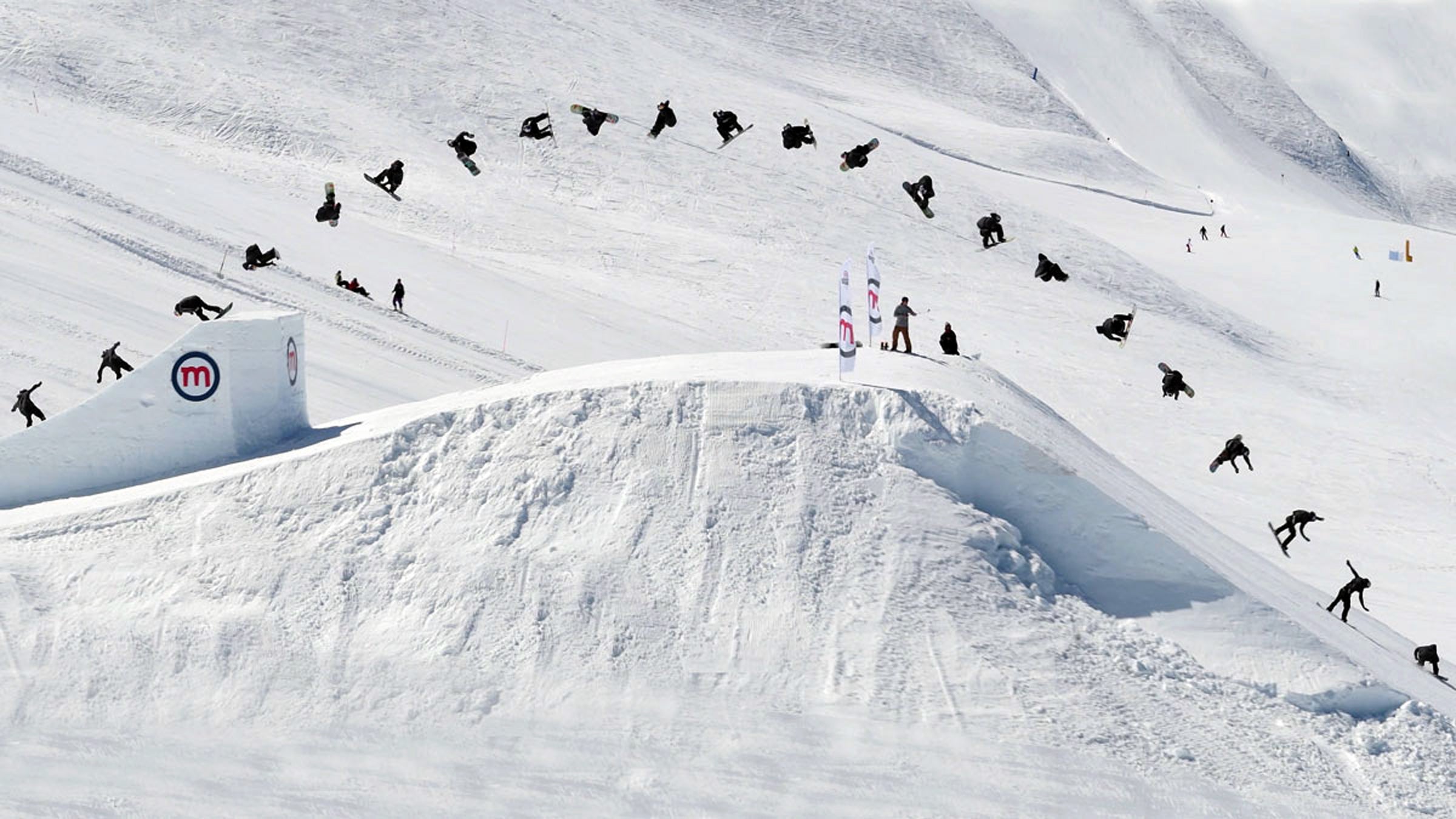 Billy Morgan is the first snowboarder on record to complete this trick.
