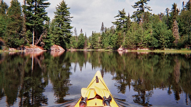 Kayaking Voyageurs.