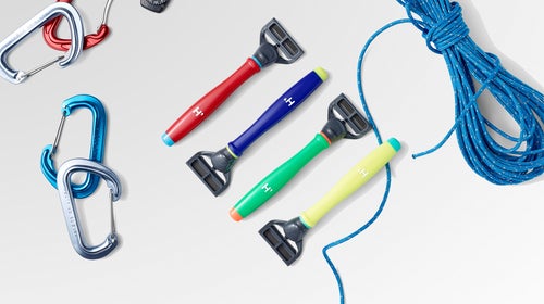 Harry's partnered with legendary alpinist and filmmaker Jimmy Chin for a close shave above or below treeline.