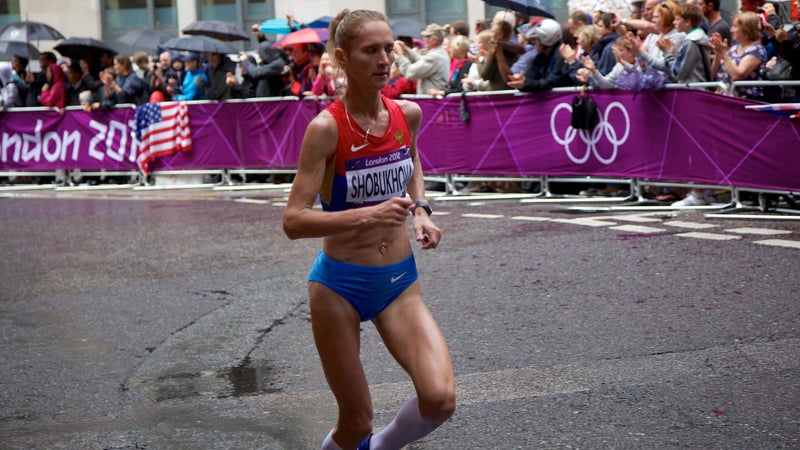 Liliya Shobukhova, a 2:18 marathoner from Russia, was banned in 2014 under the biological passport.