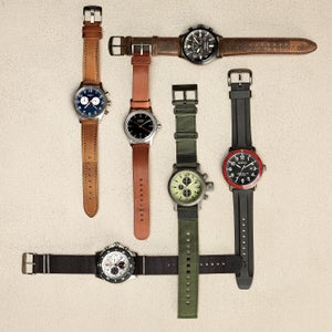 Stylish timepieces to keep track of your daily explorations.—Will Palmer