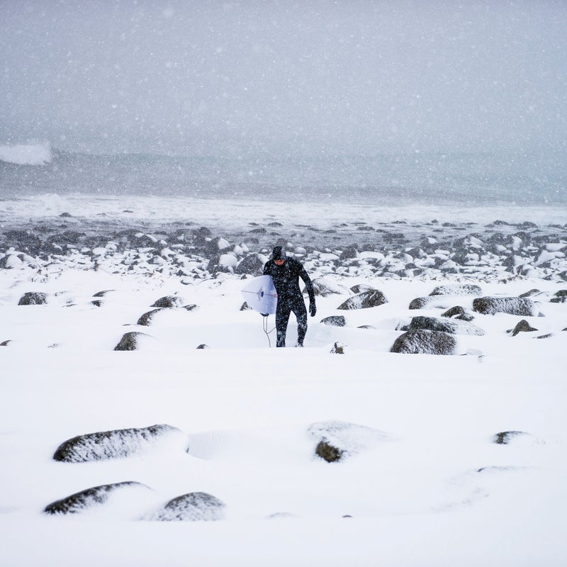 “[I’ve learned] that inspiration can come in many forms, and for me, well, occasionally that means neck deep in salt water or standing on a snowy beach.” - Chris Burkard