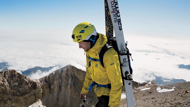 Leven at the summit.