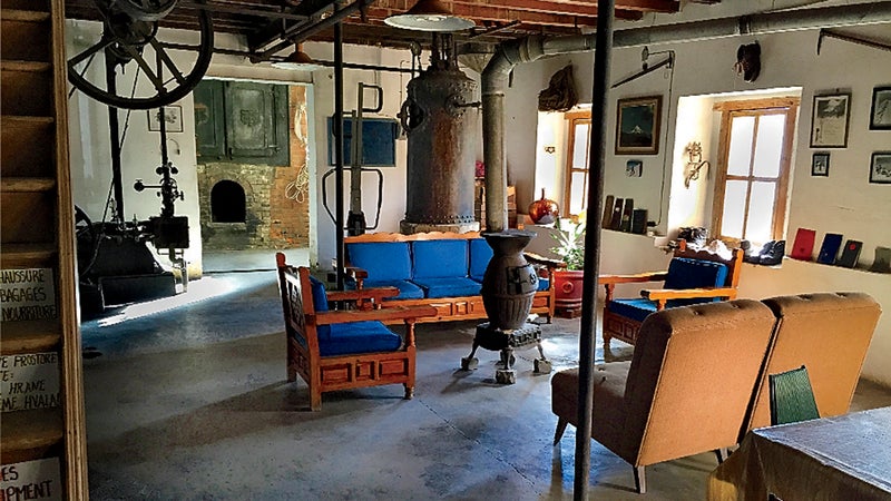 The soap factory.