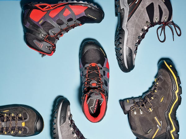 Some years, trail-shoe technology is pretty stagnant. But this year there’s no shortage of stuff to talk about. For one, a number of brands are using Gore-Tex Surround, an enveloping new water-proof protection that allows heat and moisture to vent in all directions, even through the sole. Arc’teryx, the high-end Canadian apparel company, has taken a step into footwear, and its inaugural line offers progressive features like a tongueless design and a laminated one-piece upper. And while rockered shoes have been around for a while, Salewa’s Speed Ascent is the most extreme example we’ve seen. With so much change coming so fast, there’s a lot to consider, but that also makes it a great time to invest in a new pair or hikers. —Jakob Schiller