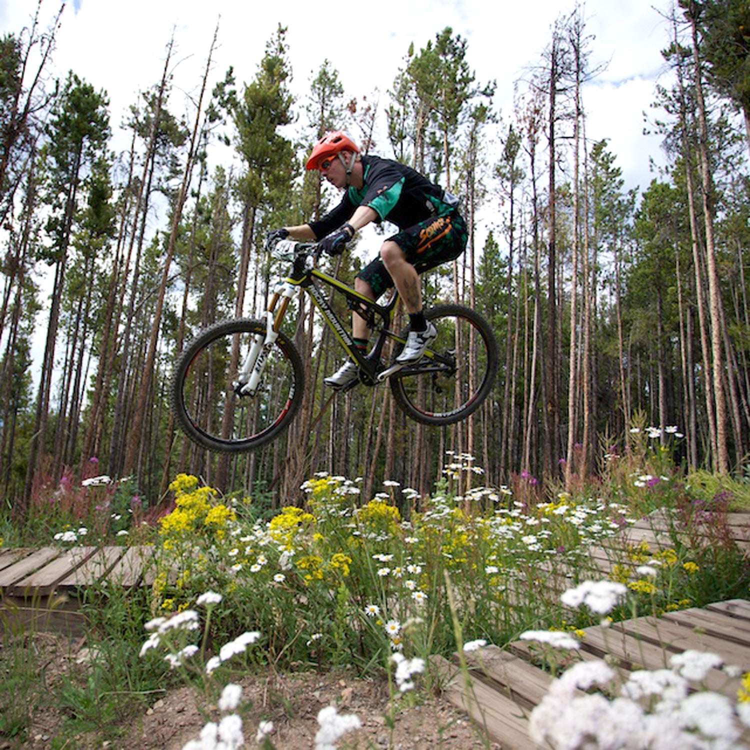 Ski resorts take on a secret life in warmer months. The sun is shining, wildflowers are flaming, and everything—singletrack, whitewater, beer—flows readily. Read more.