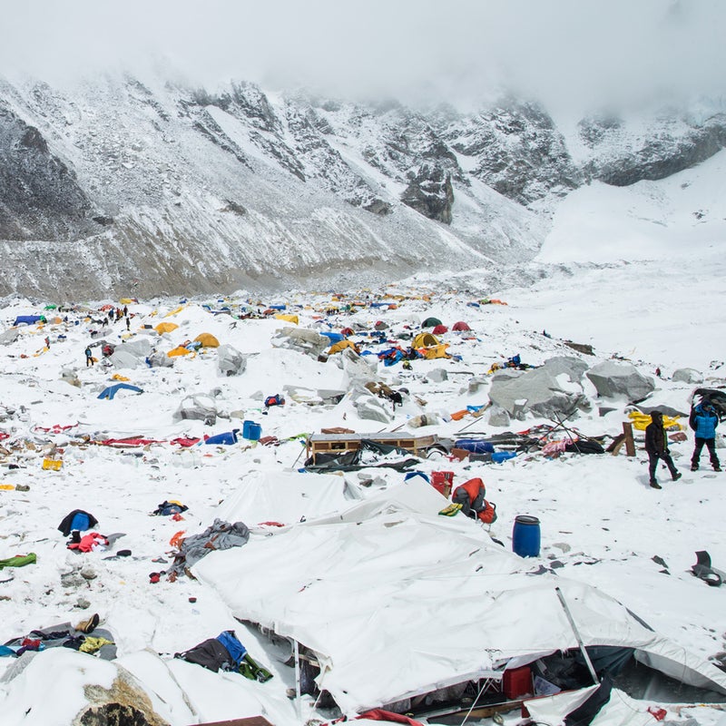 Photos from the Aftermath at Everest Base Camp