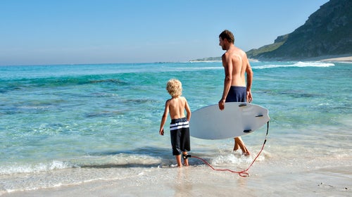 Establish an uncompromising daily training routine in the months leading up to the birth, so even when you feel like you're slacking, you're still exercising five or six times a week.