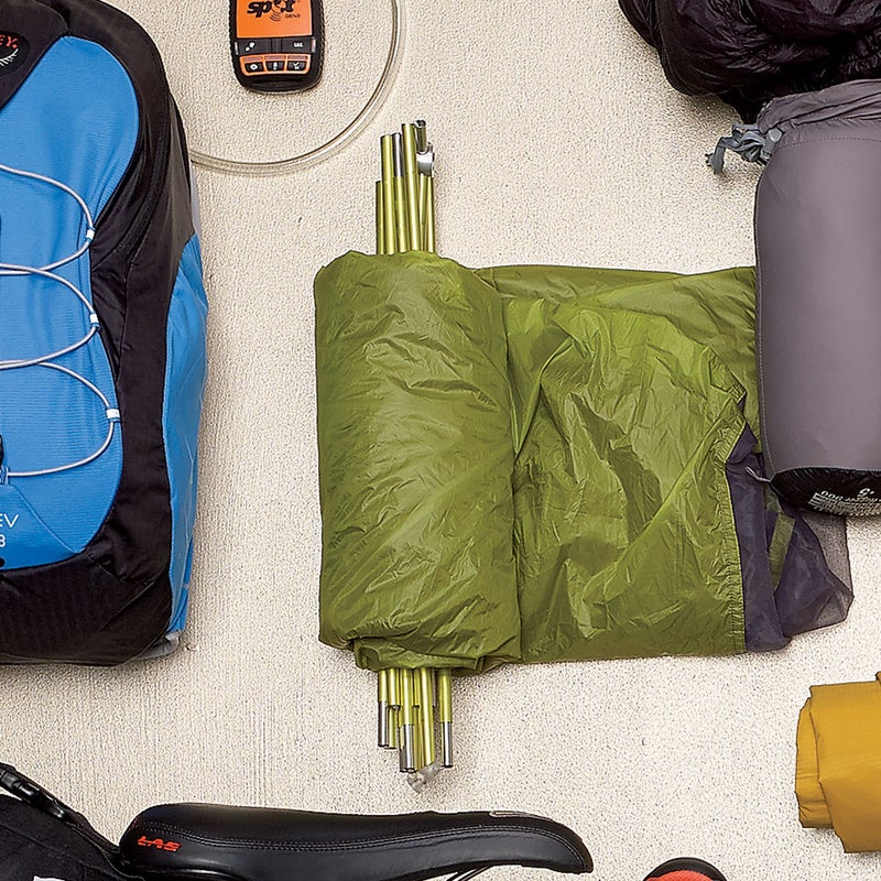 An engineering miracle, this tent ($550) packs down to the size of a Nalgene bottle, yet it sleeps two adults, with space in the vestibule for gear. And we stayed happily dry when the weather got nasty. bigagnes.com