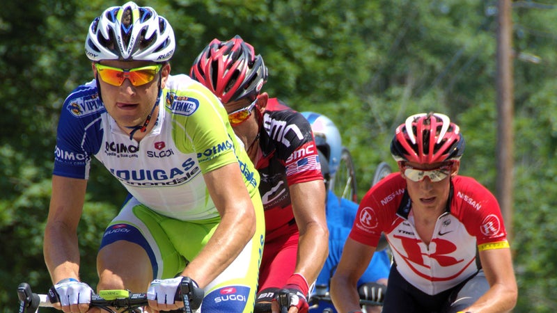 King bakes quick breads that he takes on long training rides.