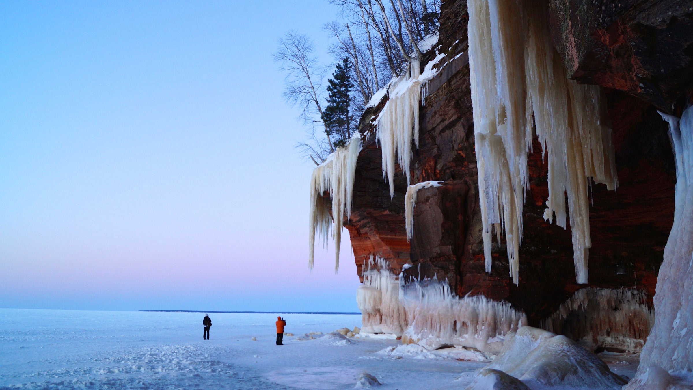 During last year’s polar vortex, Apostle Islands National Lakeshore spent almost half a million dollars to accommodate large crowds. This year, the park instituted a $5 entrance fee, which more than covered costs for ice cave season.