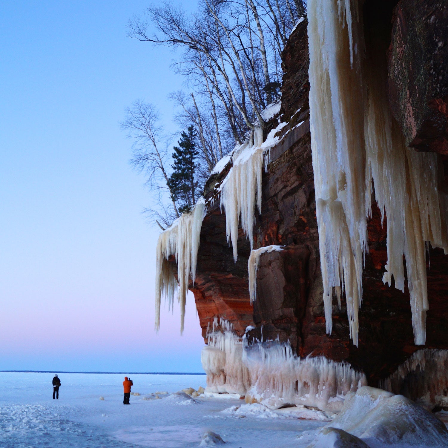 During last year's polar vortex, Apostle Islands National Lakeshore spent almost half a million dollars to accomodate large crowds. This year, the park instituted a $5 entrance fee which more than covered ice cave season costs.