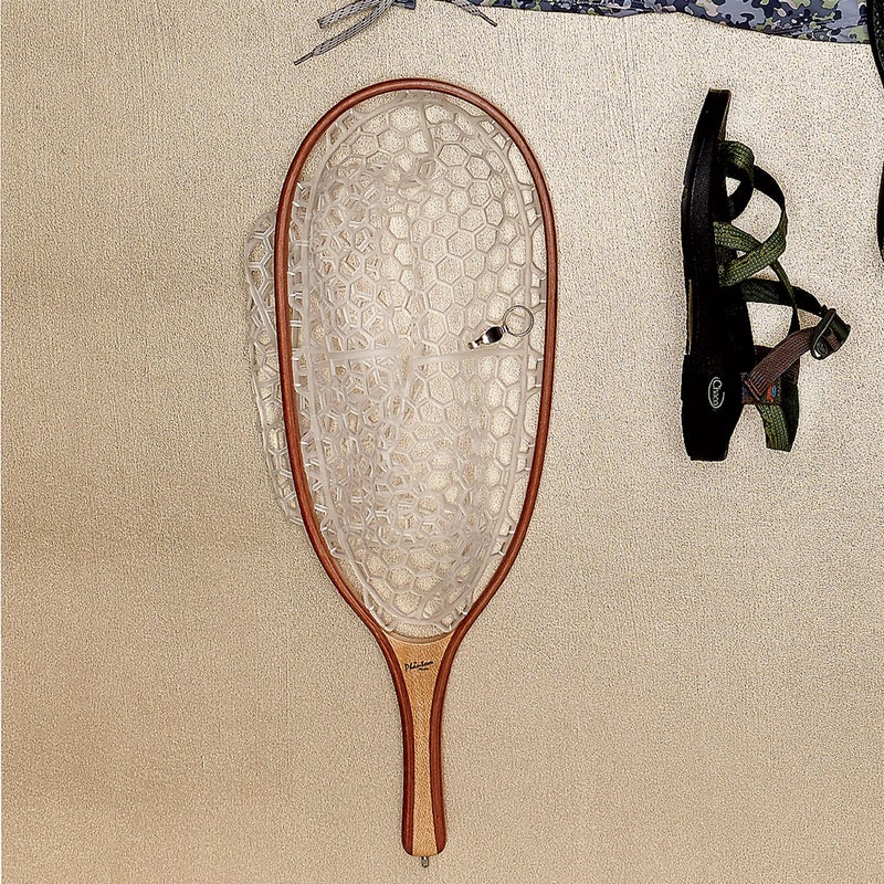 The Phantom ($85) uses the same plastic as baby bottles, which means it lacks the carcinogens of standard nets. Small enough to fit on your back, but big enough to bring in a trophy. brodin.com