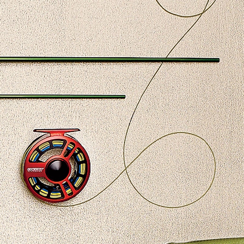 Cheeky’s 5.1-ounce 350 ($219) won’t tire your arm, and the drag system can handle the hardest-fighting rainbows. cheekyflyfishing.com