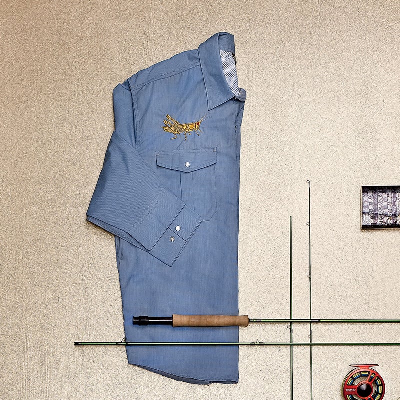 This lightweight, quick-drying cotton-poly pearl-snap shirt ($80) kept us cool on blazing summer days. And with an extra touch of embroidery, it seamlessly transitioned from river to taco stand. howlerbros.com