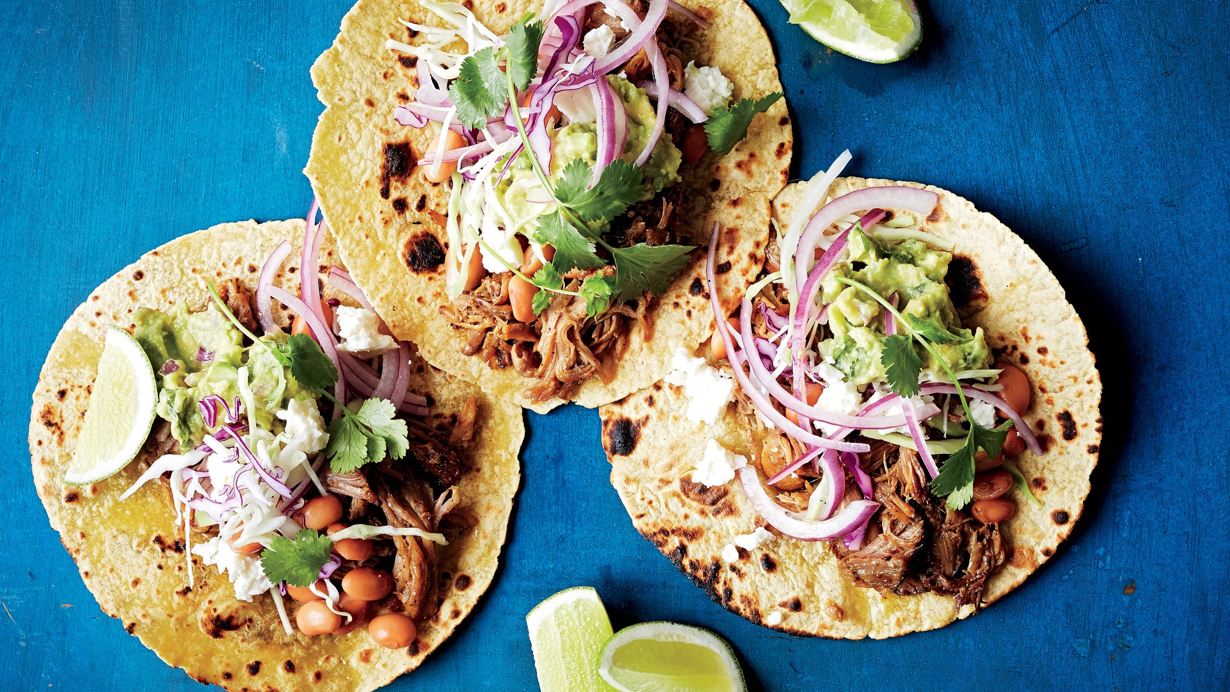Triathlete Ben Hoffman's pork tacos don't take much time to make and provide a rounded meal for long training days.