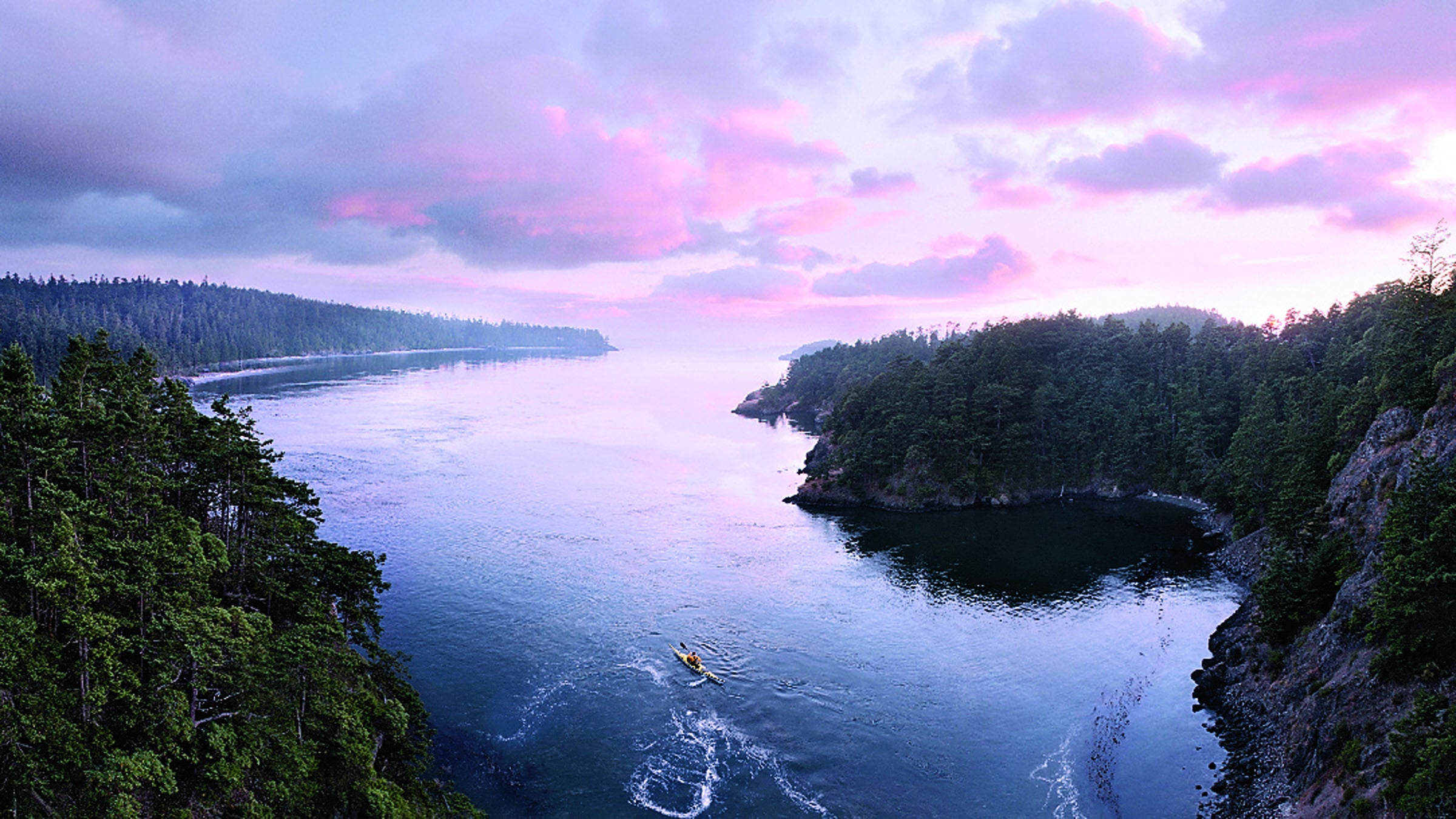 Sea-kayaking the San Juans