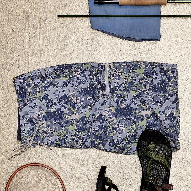 Summer is the time to fish in shorts. The Surf ($50) features a microfiber-poly fabric that sheds water, dries fast, and has a healthy amount of mobility. The cargo pocket holds a fly box and tippet. simmsfishing.com