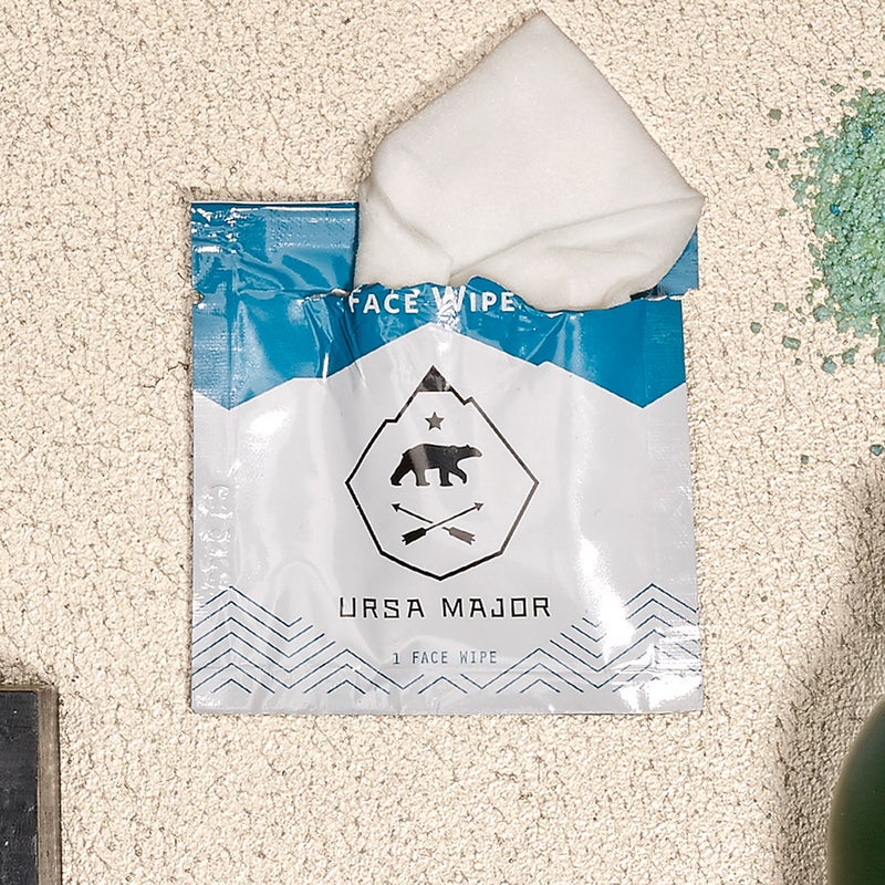 Using a blend of aloe, witch hazel, willow-bark extract, birch sap, and bamboo, these single-use wipes ($24 for 20) moisturize your skin while exfoliating and cleansing, so you won’t feel dried out. ursamajorvt.com