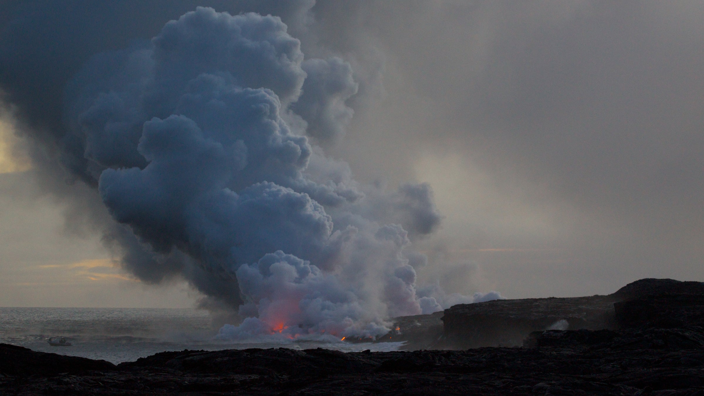 Hawaii Volcanoes National Park banned drones in August 2014.