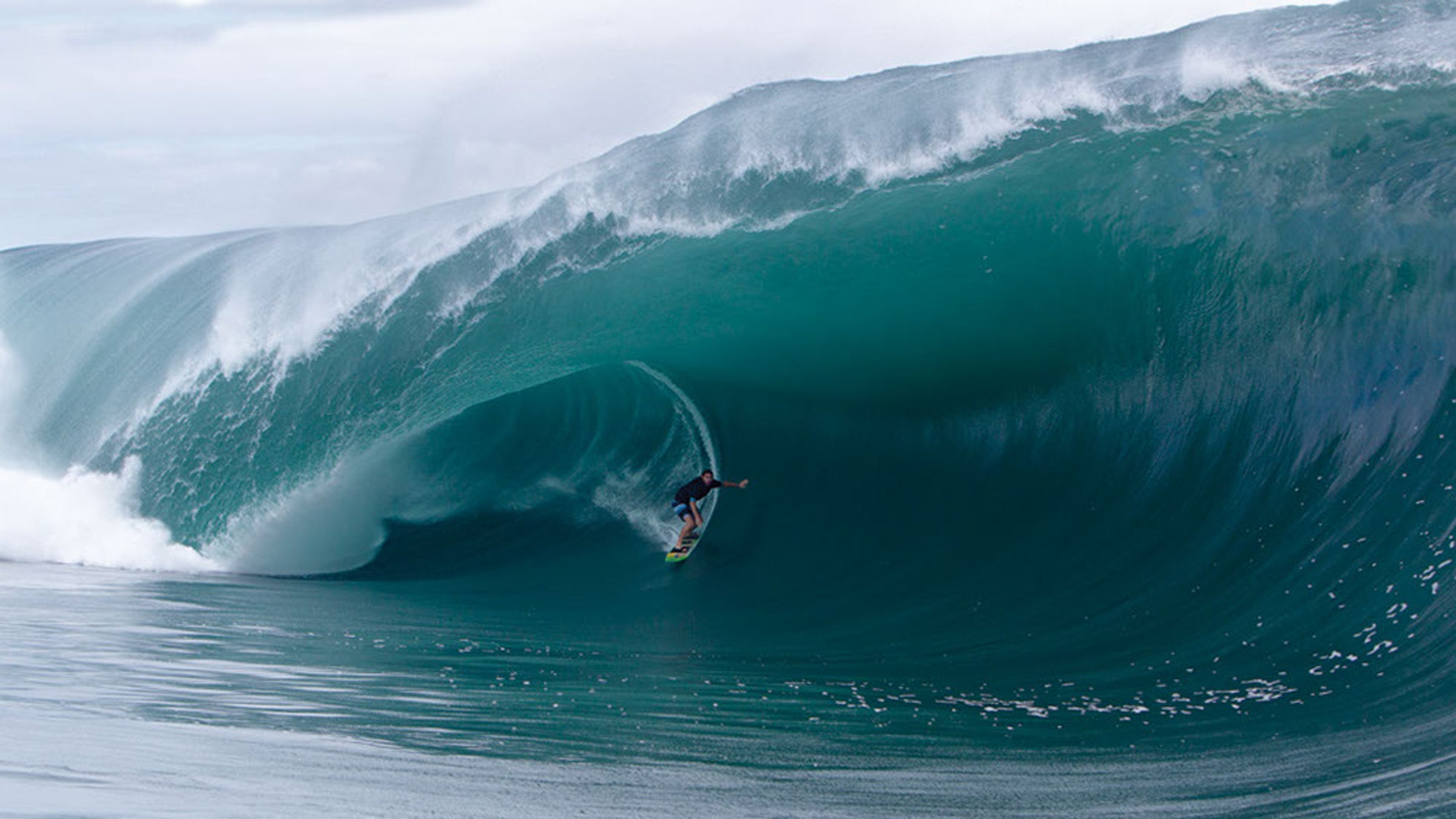 Big Wave Surfing: Tahiti's historic swell