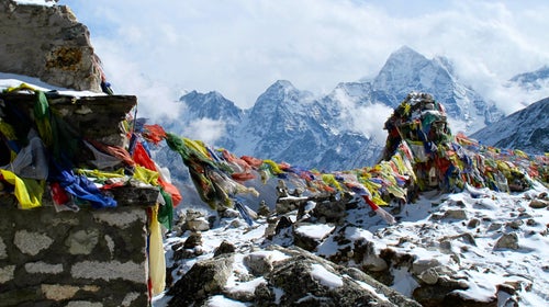 Everest Base Camp in Nepal.