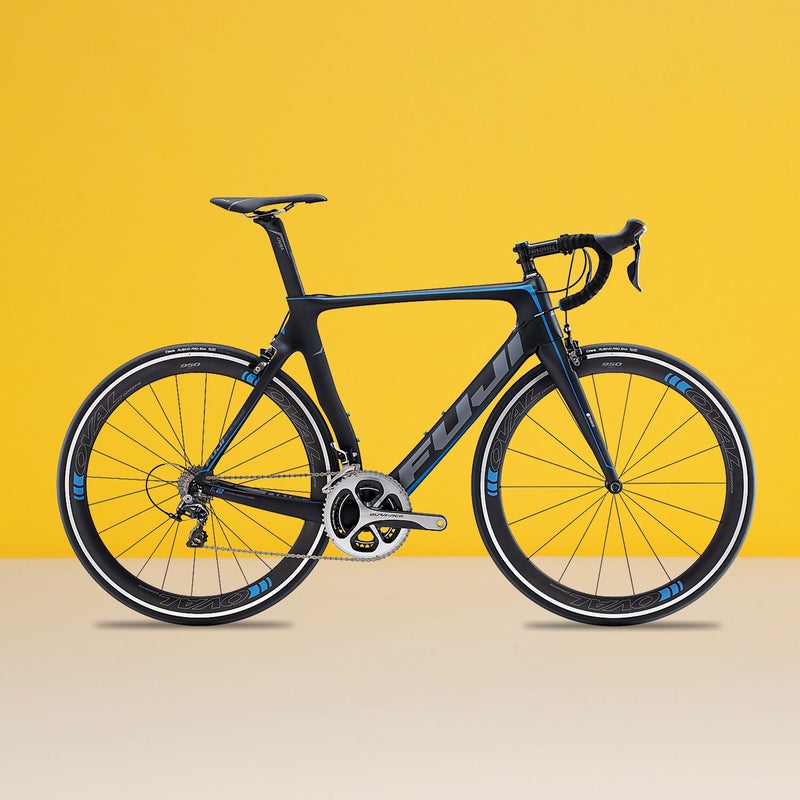 Best For: Free speed. The Test: The full-carbon, super-aero Transonic ($4,699)—complete with top-notch Shimano Dura-Ace—is one of the best deals in race bikes. Developed after plenty of wind-tunnel time, the Transonic is said to be about a minute faster than Fuji’s comparable road and climbing models in a 40-kilometer time trial. “The claimed numbers always sound like marketing hooey,” said one tester, “but the Transonic actually feels fast.” Unlike many aero bikes, this one offers a ride that’s smooth, not harsh. And the Oval Concepts components, including the deep-section wheels, shallow-drop bars, and saddle, are as excellent as they are inexpensive. The Verdict: The best aero racer for the price. 16.2 lbs; fujibikes.comHandling: 4Comfort: 4