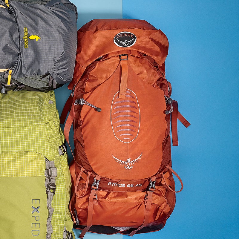 Best For: Long-haul backpacking. The Test: The “AG” stands for Anti-Gravity, Osprey’s term for the Atmos’s ($260) swath of torso-conforming mesh that allows airflow while providing balance and support. “It fits more like a jacket than a pack,” said one tester. The unique design creates contact with your entire back (read: no pressure points), which, combined with tons of adjustability in the torso and hipbelt and four compression straps, allows you to stabilize loads both large and small. We stuffed it with 55 pounds of gear for a big, sweaty push on California’s John Muir Trail, and it never felt off-balance. The Verdict: Ideal for humping loads in hot weather. 4.4 lbs; ospreypacks.comComfort: 5Versatility: 4  