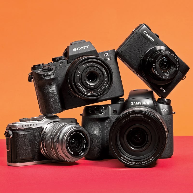 The headlines for 2015: DSLRs are disappearing, technologies are transforming video and photography—and you shoot almost everything with your phone. To support that first claim, consider that the $700 Canon PowerShot G7 X (page 64) can capture 6.5 frames per second, the same as DSLRs costing five times as much. Like every still camera here, it ditches heavy mechanical innards for mirrorless digital systems, so you get a smaller device that does just as much. Other tech leaps allow the Gear of the Year–winning Nikon 1 V3 to shoot video at an incredible 1,200 frames per second and the Lytro Illum (page 65) to capture every detail in the frame—from a grain of sand on the beach to a ship in the harbor—as if it were the focal point of the shot. And phone photography? It’s all about the apps.—Michael Frank