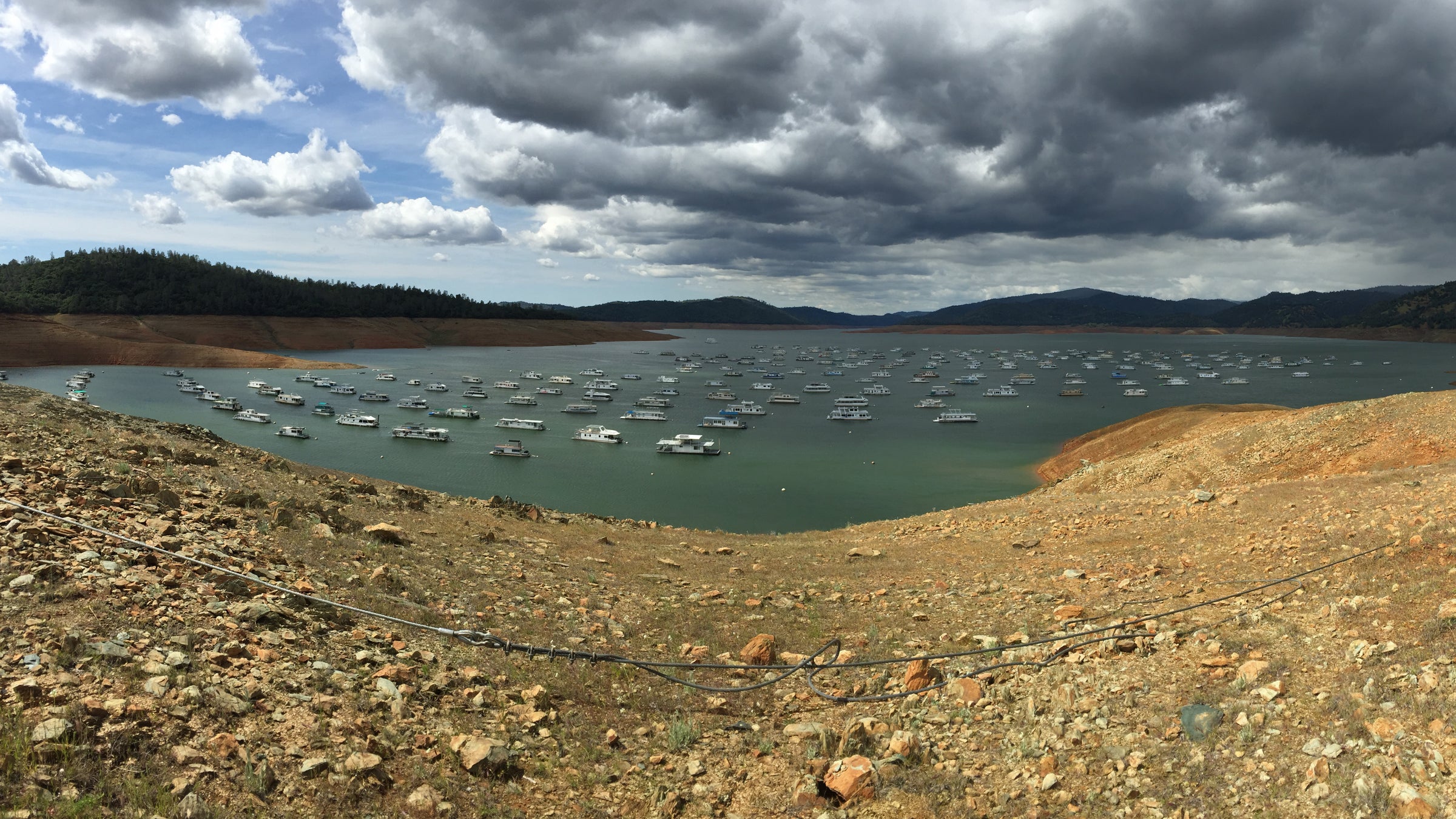 A drought state of emergency was declared for California in January. 