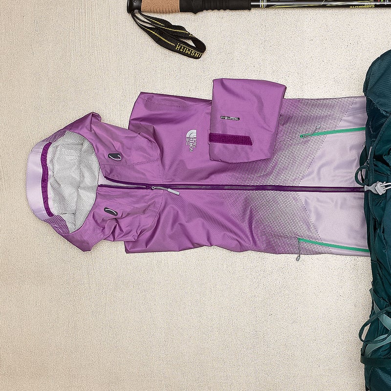 It’s hard to combine moisture resistance, breathability, and durability into an ultralight shell, but the Matrix ($199) does it thanks to new FuseForm technology, which weaves two waterproof fabrics together for protection from rubbing pack straps. Fewer taped seams means less clamminess. thenorthface.com