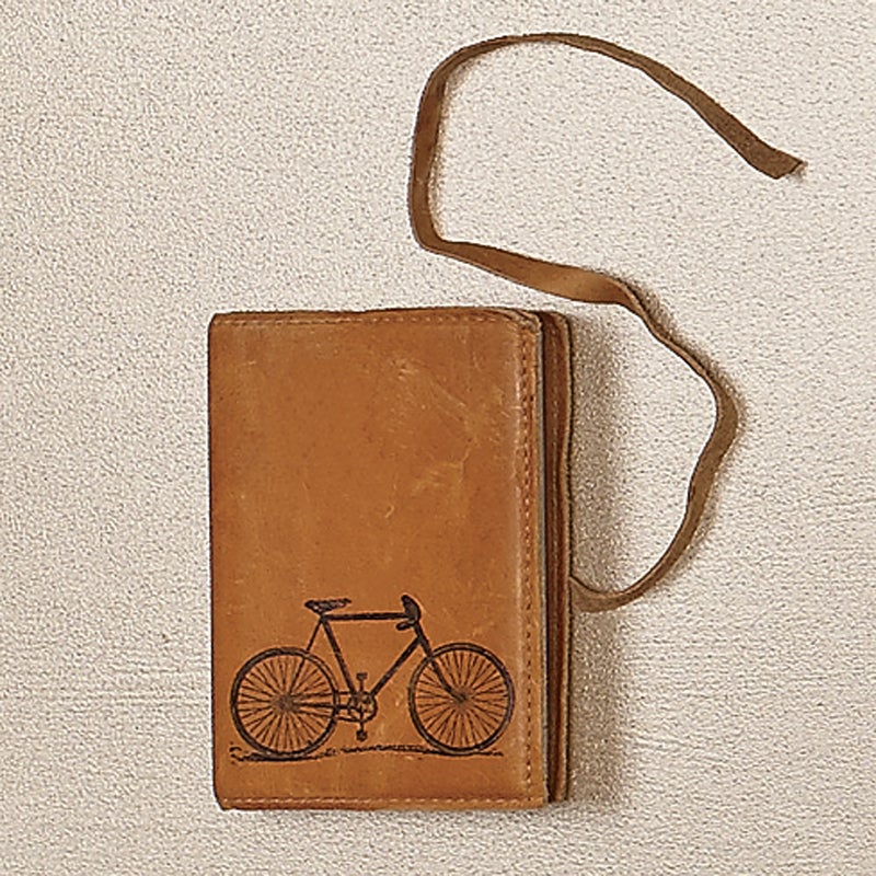 In Blue鈥檚 leather goods are created in North Carolina, and the craftsmanship shines through. This paperback-size notebook ($25) safeguards sketches and inspired musings. inbluehandmade.com