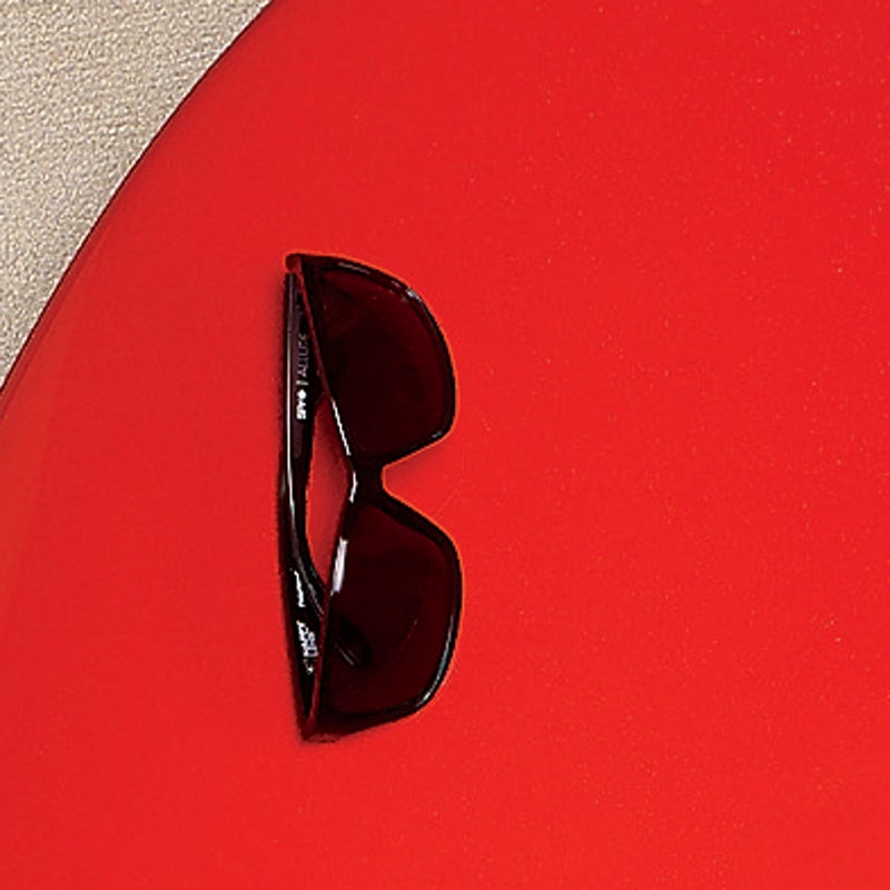 The lenses on these polarized shades ($130) maximize the transmission of good rays, boosting clarity and color contrast while (Spy claims) improving your mood and alertness. spyoptic.com