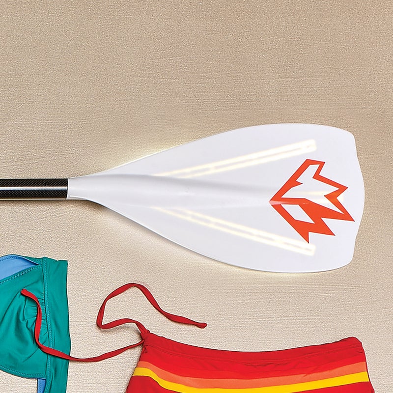 A light-up SUP paddle ($250) seems like a gimmick, until you want to extend a perfect day on the water. LEDs run the length of the nylon blade and put out 720 lumens to keep your surroundings visible after the sun goes down. torchpaddles.com