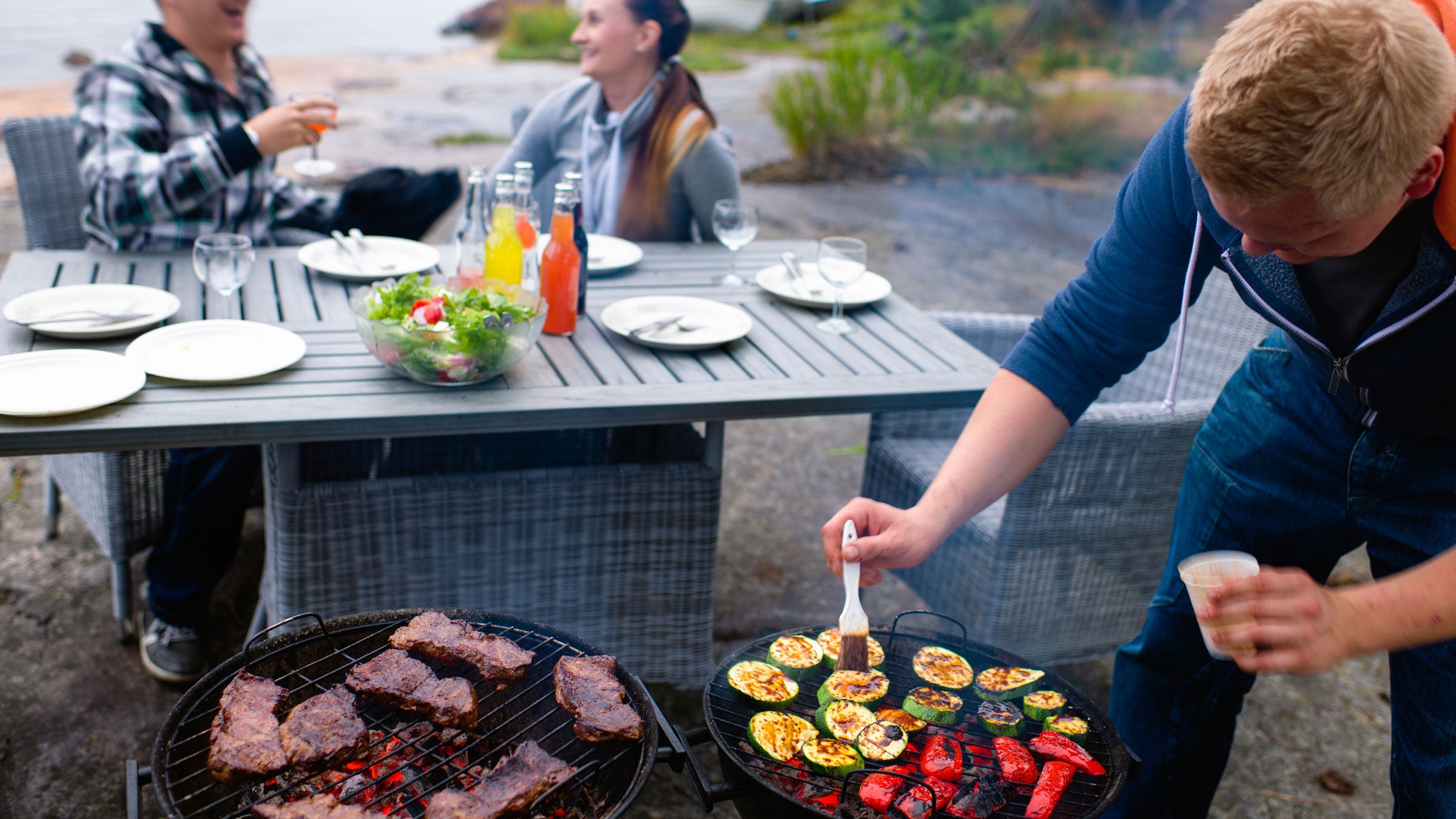 Pretty much anything tastes better when you add a little flavor and grill it.
