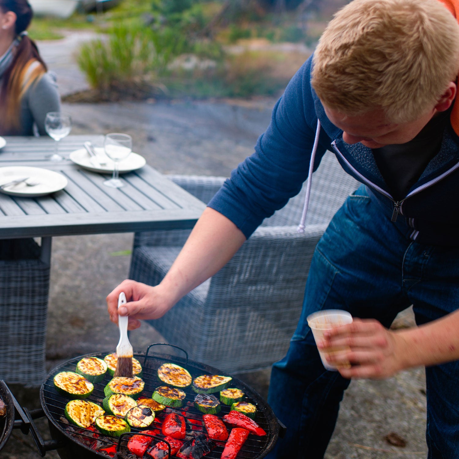 Pretty much anything tastes better when you add a little flavor and grill it.