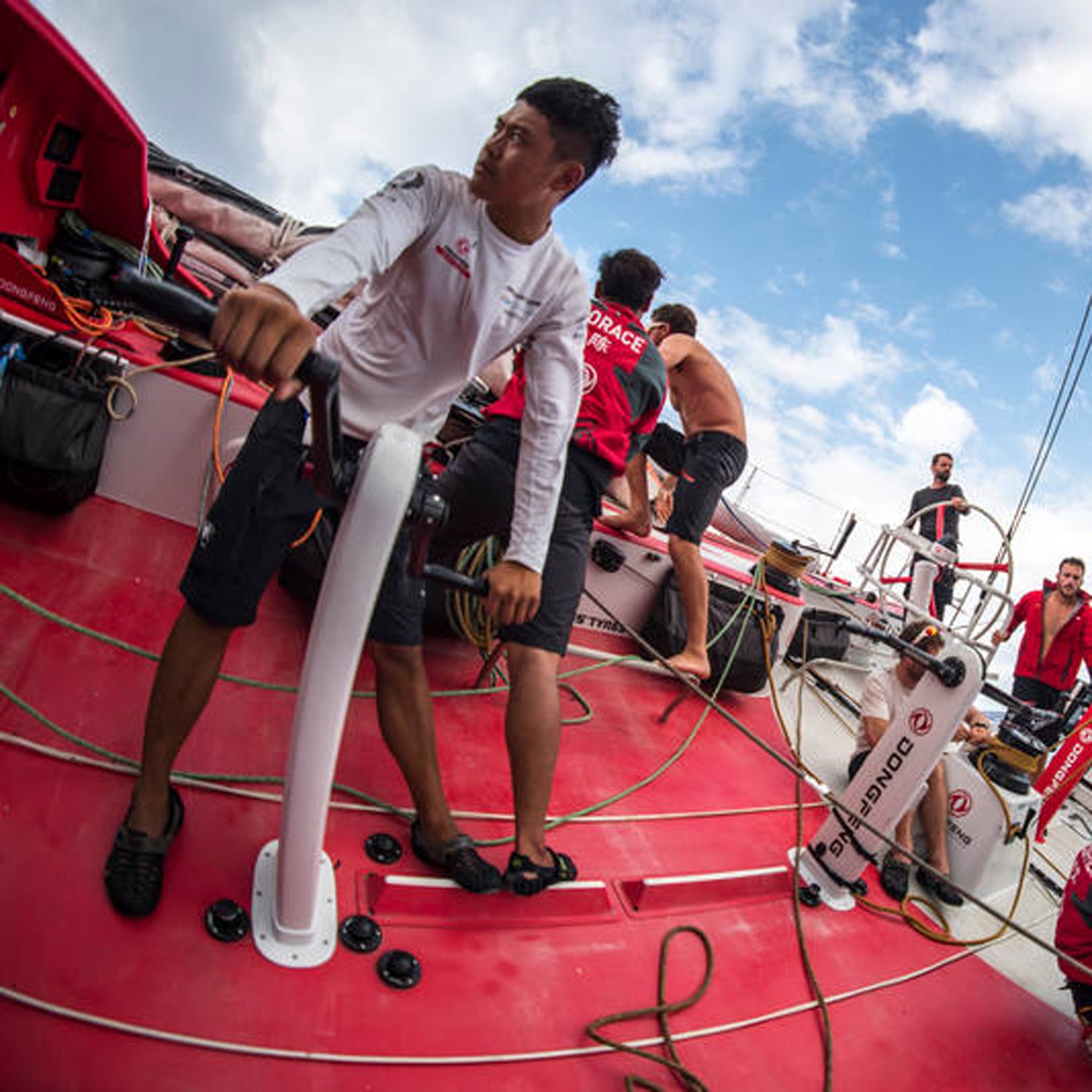 Leg 6 to Newport onboard Dongfeng Race Team.