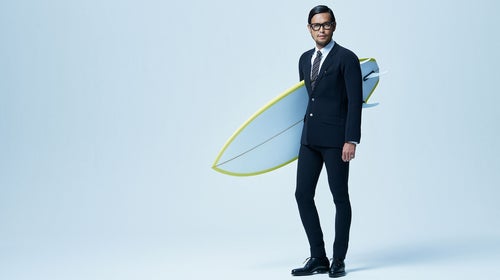 Quiksilver True Wetsuits are made from neoprene to keep you warm in the water.