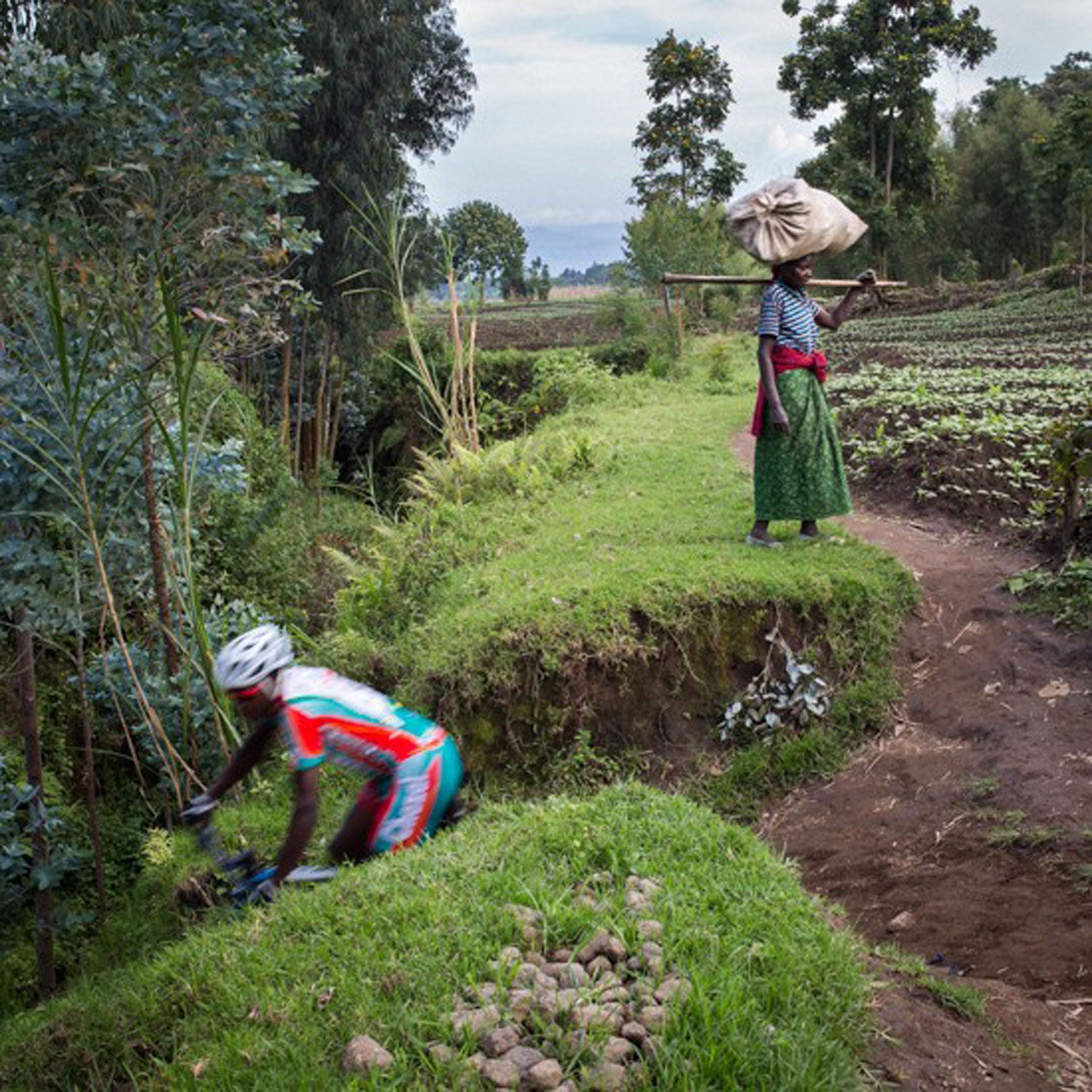 Rwanda's picturesque 6.5km mountain biking loop was specially built for the African continental championships Olympic qualifier. Regardless of results, the country's mere involvement in the competition is a significant step.