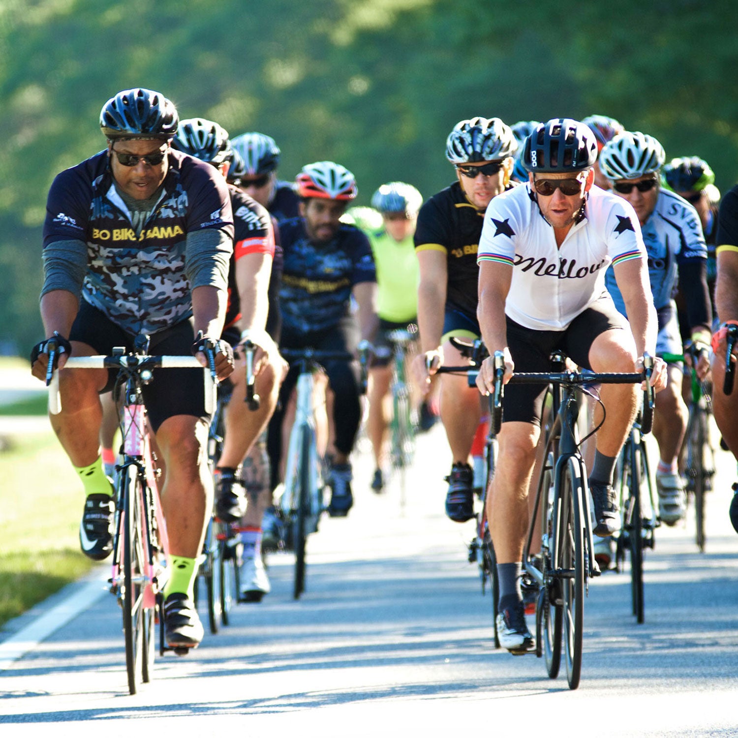 Each year a hoset of big-name athletes join Bo Jackson (left) for his 